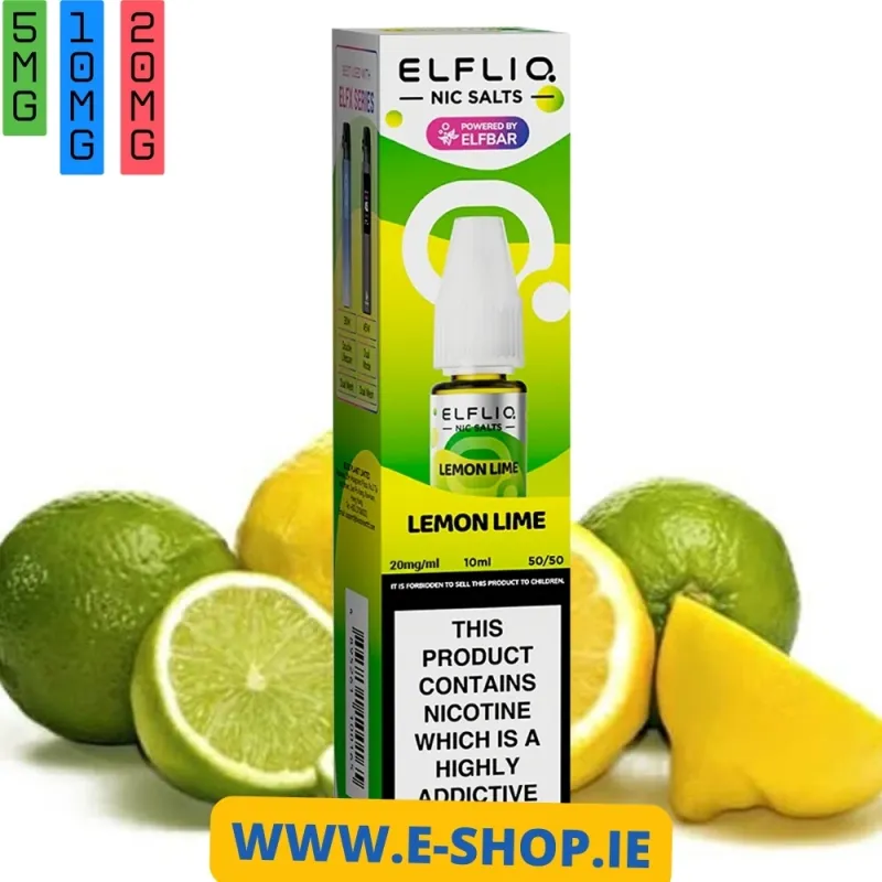 LEMON LIME NIC SALT E-LIQUID BY ELF BAR ELFLIQ