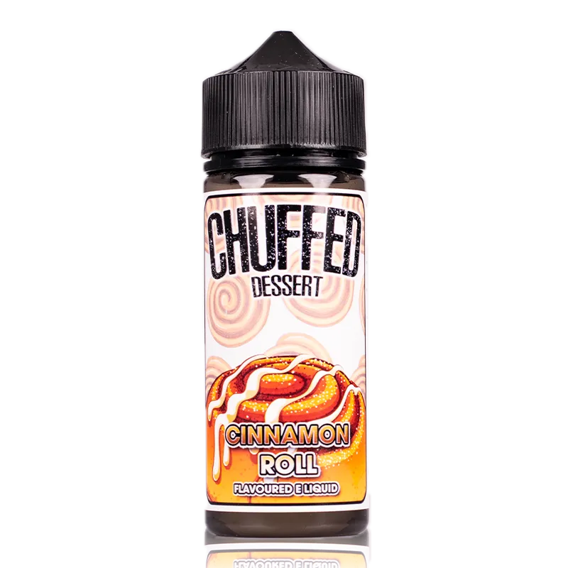 Chuffed Desserts - Cinnamon Roll 0mg 100ml Shortfill E-Liquid