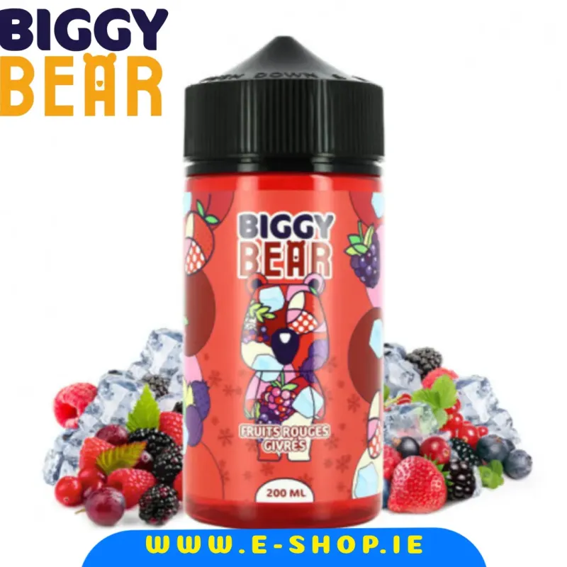 BIGGY BEAR 200ML FROSTED MIXED BERRIES