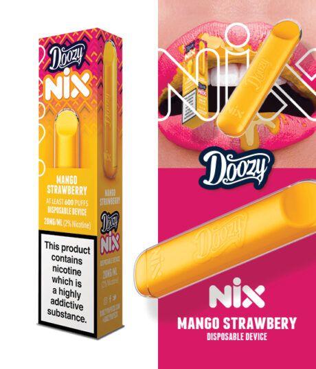 Doozy Nix Mango Strawberry Disposable Vape