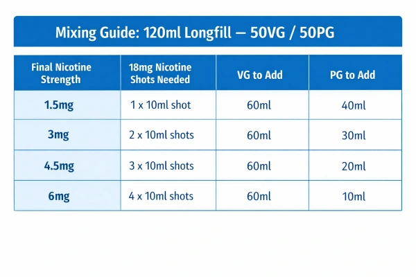Drifter Hyper Menthol Longfill 10ml (120ml Bottle) 4