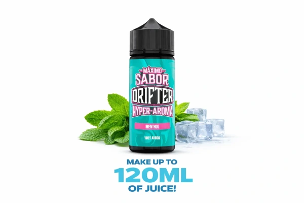 Drifter Hyper Menthol Longfill 10ml (120ml Bottle) 1