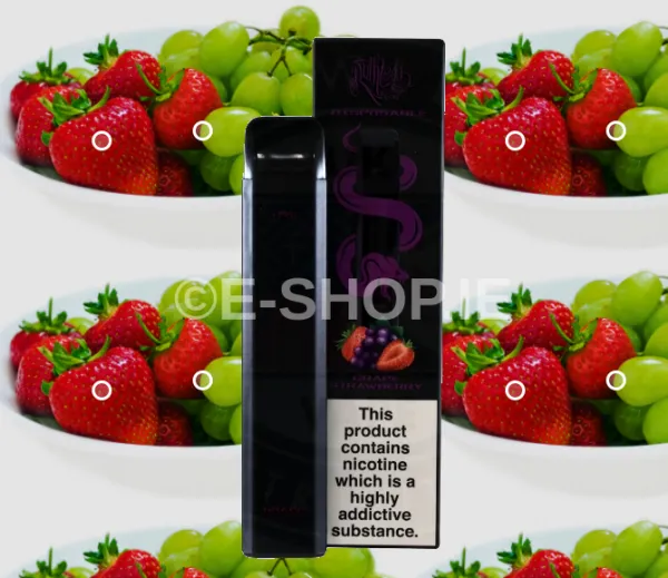 Strawberry Grape Ruthless disposable vape kit Ireland