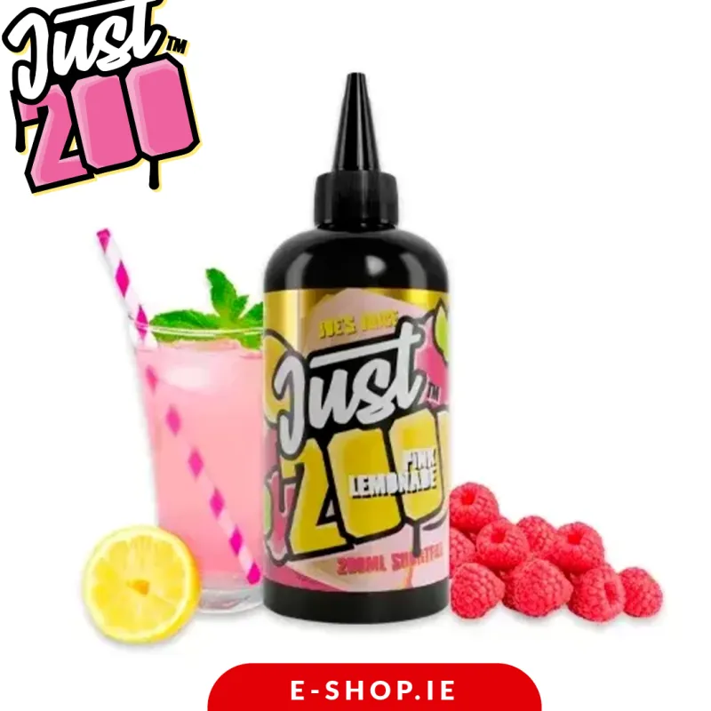 Pink Lemonade Just 200ml by Joes vape juice