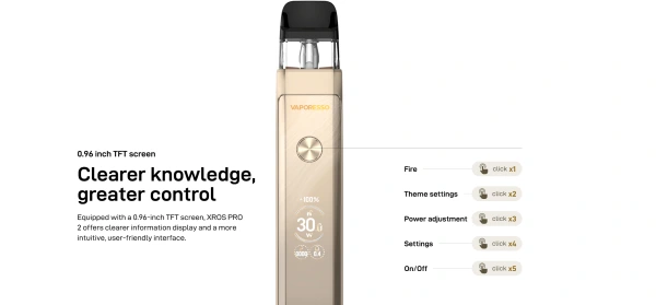 Vaporesso XROS Pro 2 Kit Ireland | Best Pod Vape + Fast Delivery 2