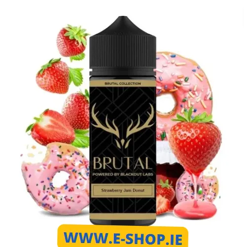 100ml Blackout Brutal Strawberry Jam Donut