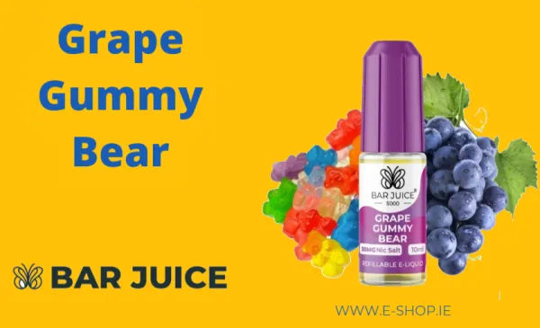 Grape Gummy Bear Bar juice Nic salt e-liquid