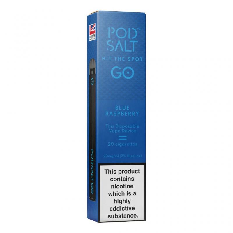 Pod salt Go Blue Raspberry Disposable kit