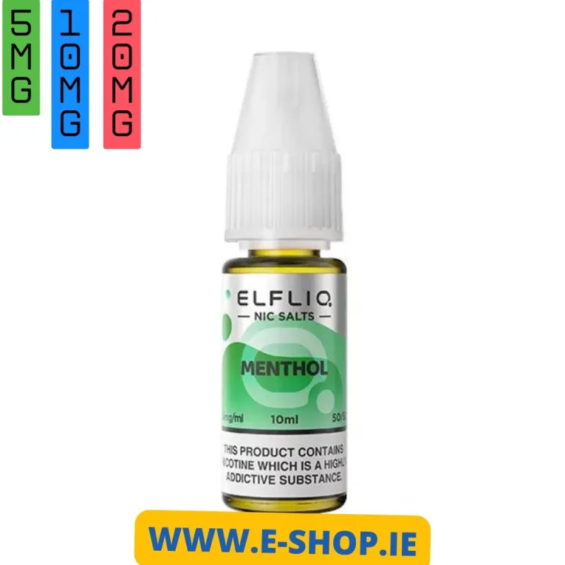 MENTHOL NIC SALT E-LIQUID BY ELF BAR ELFLIQ 2