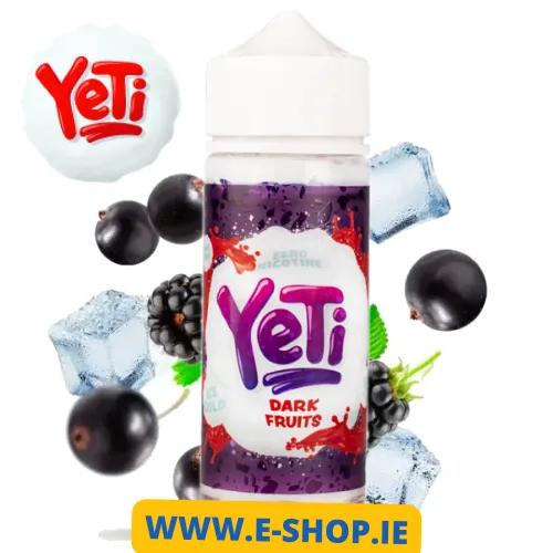 100ml Yeti Dark Fruit Ice Eliquid shortfill Ireland
