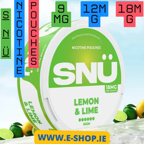 Lemon Lime SNU Nicotine pouches