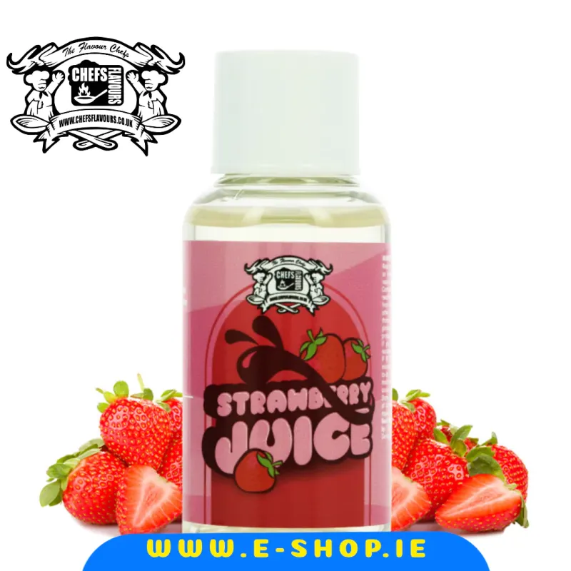 30ml Chefs Flavours Strawberry Juice Concentrate