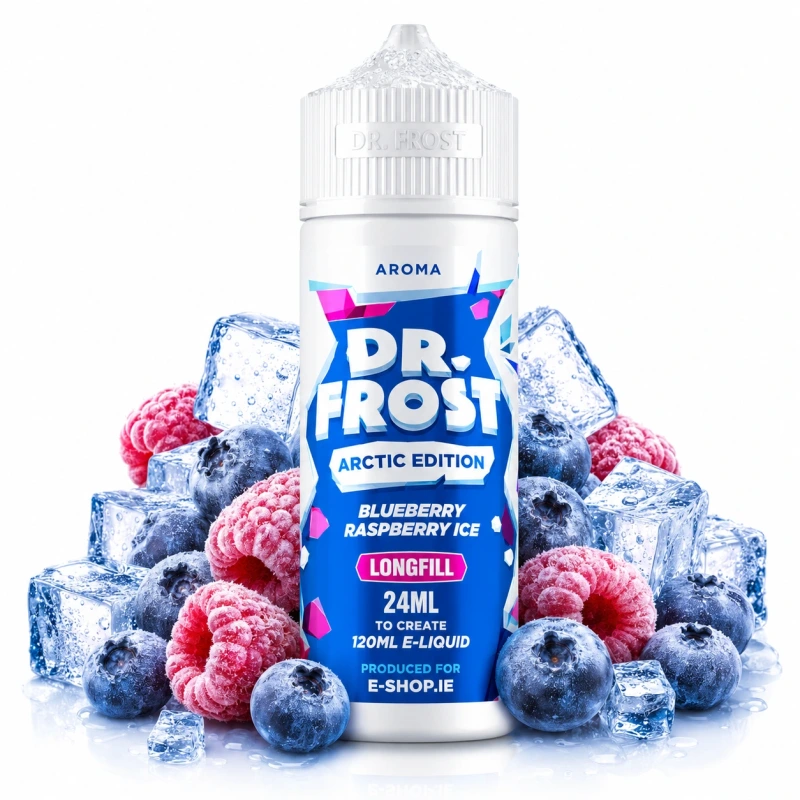 Dr Frost Blueberry Raspberry Ice Longfill Ireland | 24ml in 120ml Bottle