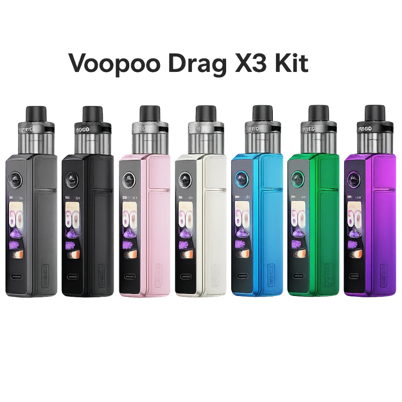 Voopoo Drag X3 Kit Ireland | Best Pod Mod Vape Kit + Fast Delivery