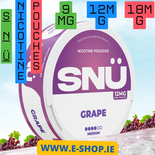 Grape SNU Nicotine pouches