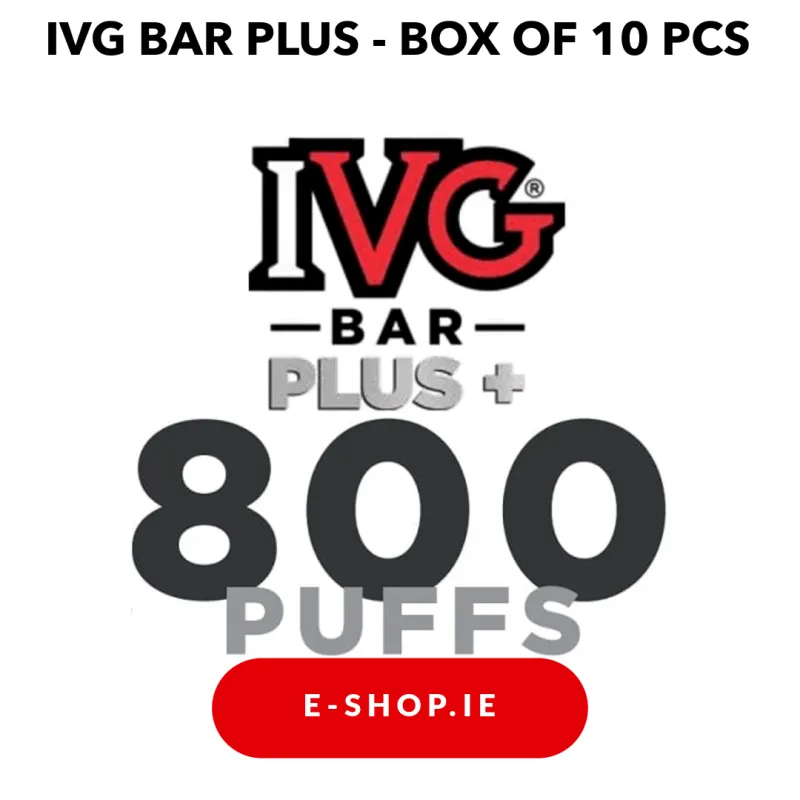IVG Plus Bars BOX OF 10 PIECES