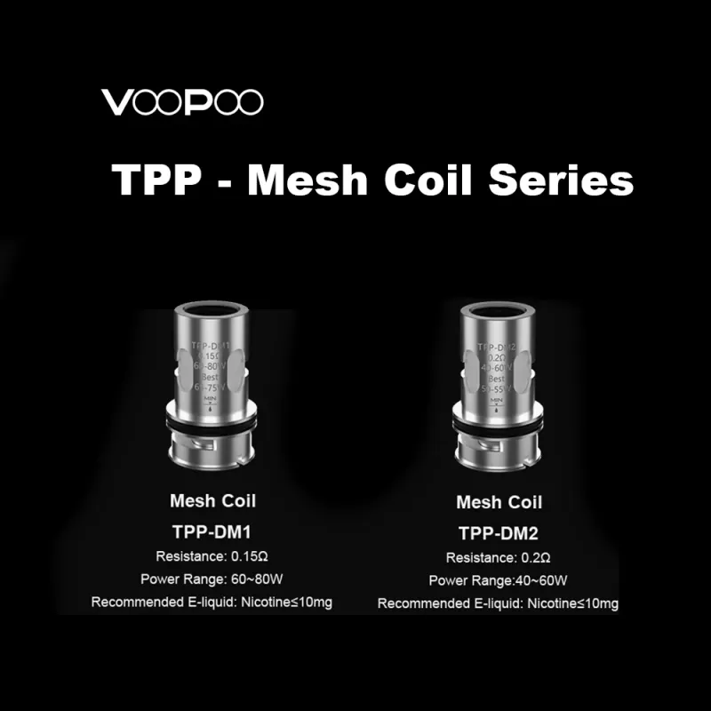 Voopoo TPP coils in Ireland 3 pack