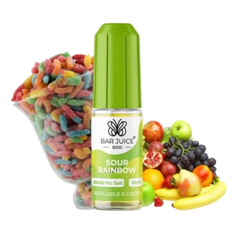 Sour Rainbow Bar juice Nic salt e-liquid