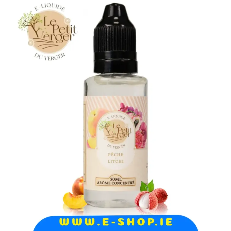 30ML LE PETIT VERGER PEACH AND LITCHTY VAPE CONCENTRATE