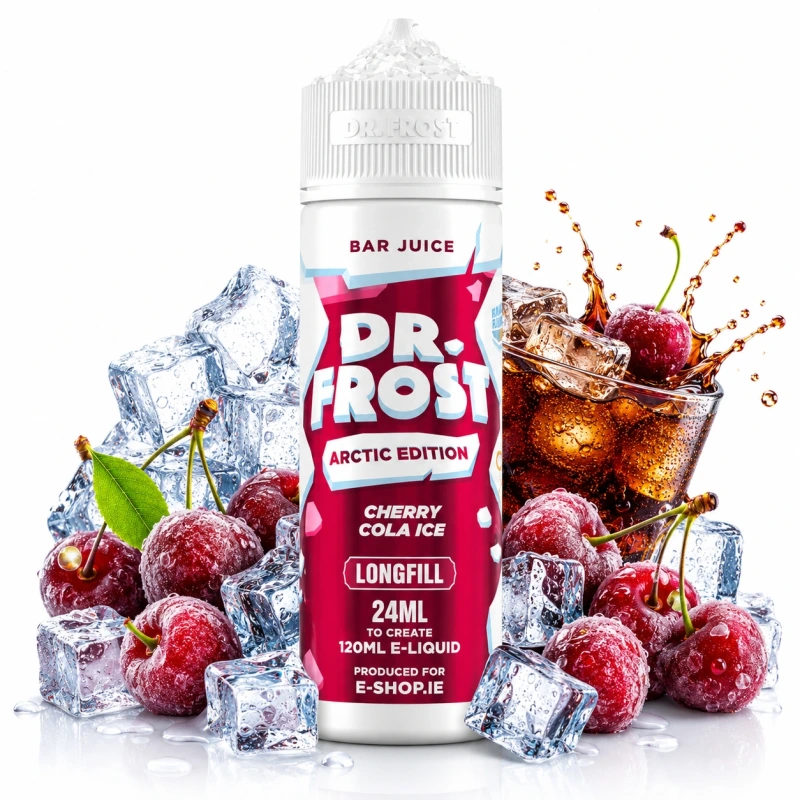Dr Frost Cherry Cola Ice Longfill Ireland | 24ml in 120ml Bottle