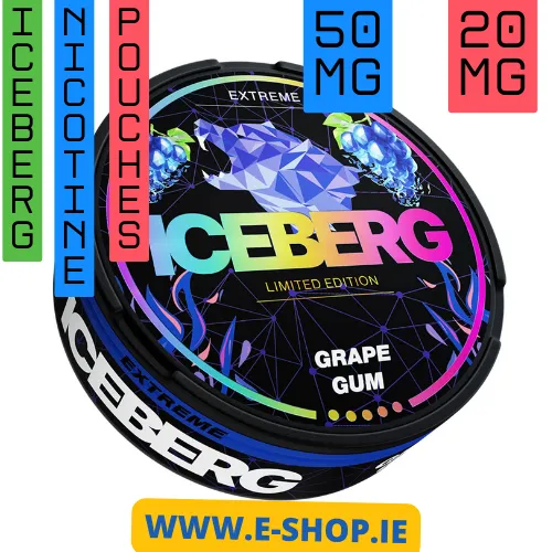 Grape Gum Iceberg Nicotine pouches