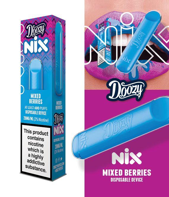 Doozy Nix Mixed Berries Disposable Vape