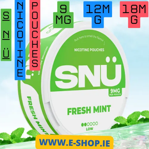 Fresh Mint SNU Nicotine pouches