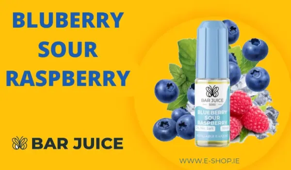 Blueberry Sour Raspberry Bar juice Nic salt e-liquid