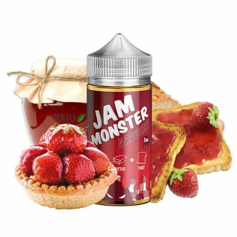 100ml Strawberry by Jam monster Ireland