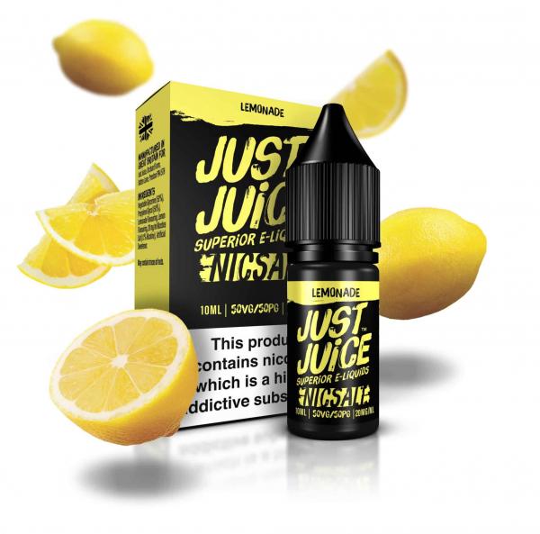 Lemonade Nic Salt E-Liquid By Just Juice Ireland