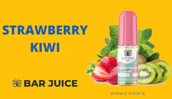 Strawberry Kiwi Bar juice Nic salt e-liquid