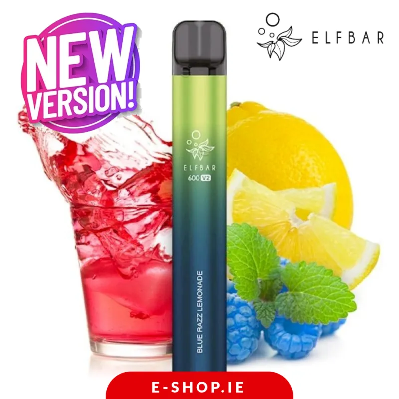 Elf Bar 600 V2 New Version Disposable vape kit Ireland