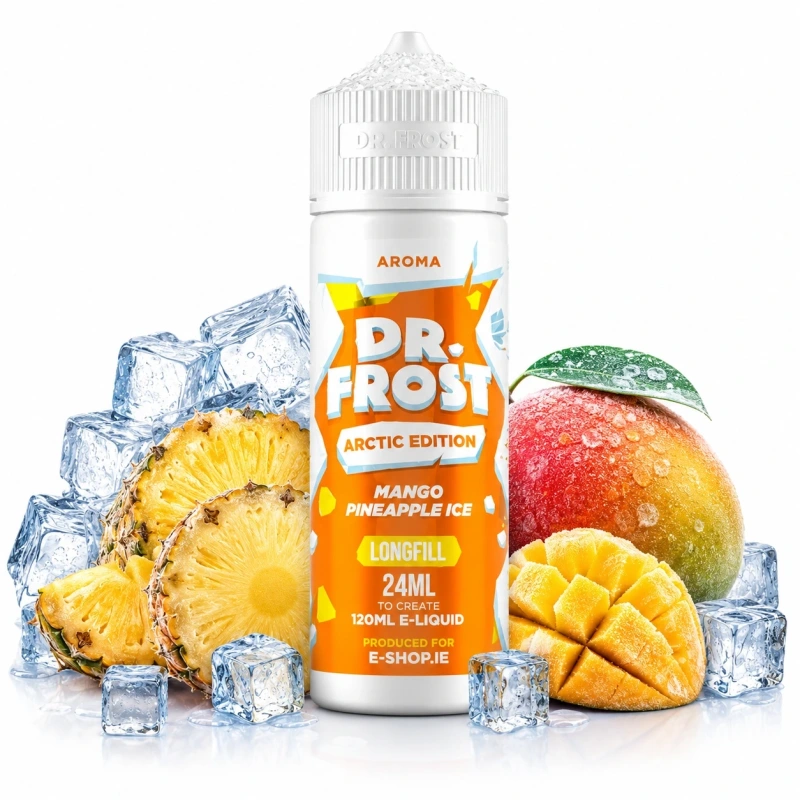 Dr Frost Mango Pineapple Ice Longfill Ireland | 24ml in 120ml Bottle
