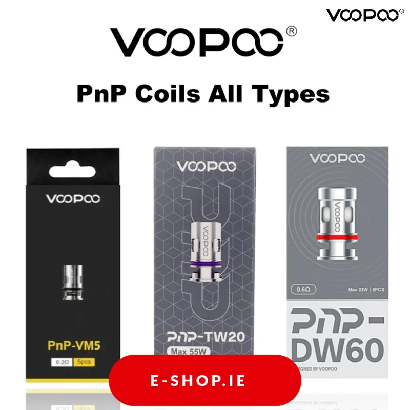 VooPoo PNP VM & TW & R Coils 5 PACK