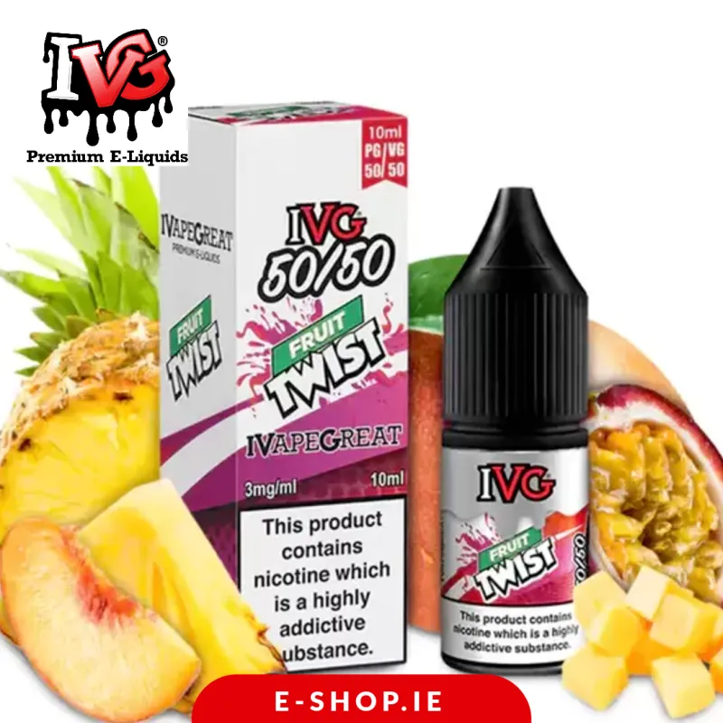 Fruit Twist 50/50 E-Liquid by IVG 10ml