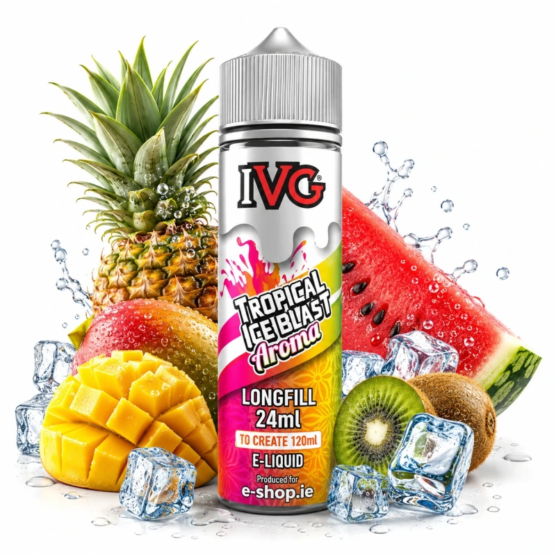 IVG Tropical Ice Blast Longfill 24ml (120ml Bottle) Ireland
