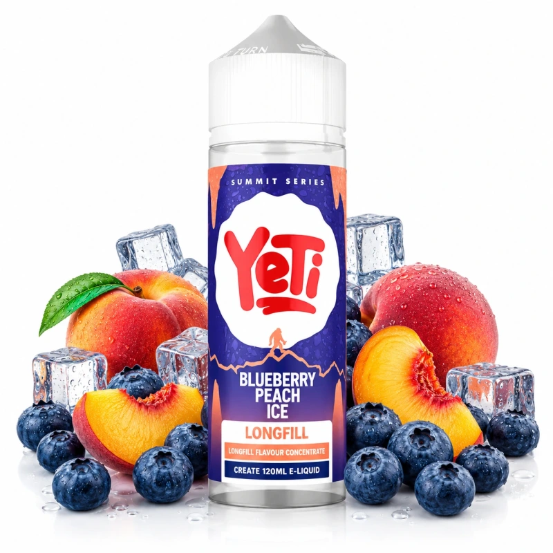 Yeti Blueberry Peach Ice Longfill Ireland