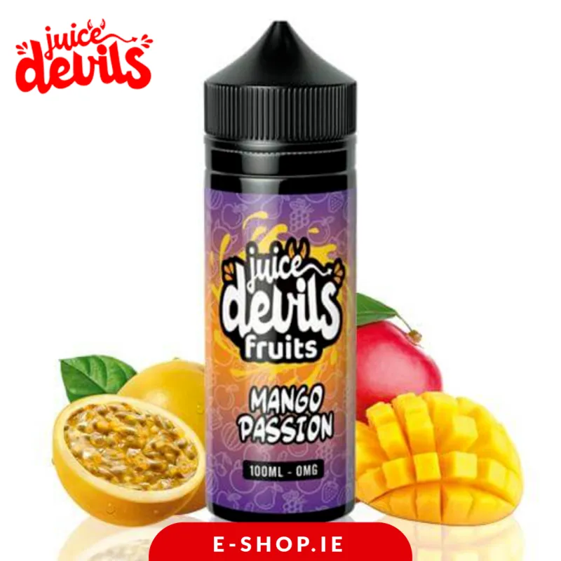 100ml Mango Passion Fruits by Juice Devils - Cheap E-liquid Ireland