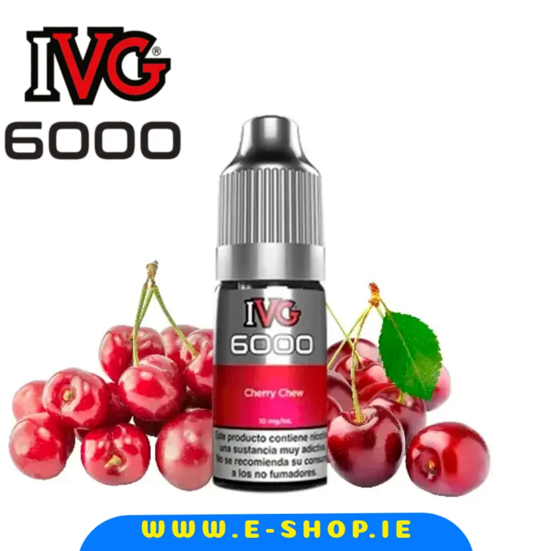 IVG 6000 Cherry Chew Wave Nic Salt