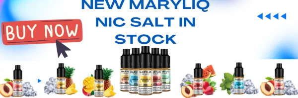 Lost Mary MaryLiq Strawberry Ice Nic Salt - Vape Ireland