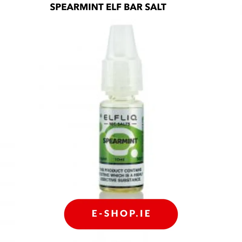 SPEARMINT NIC SALT E-LIQUID BY ELF BAR ELFLIQ