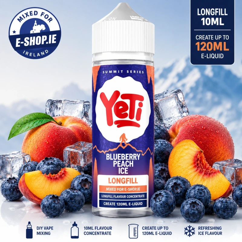 Yeti Blueberry Peach Ice Longfill Ireland 1