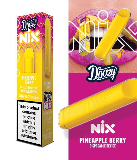Doozy Nix Pineapple berry Disposable Vape