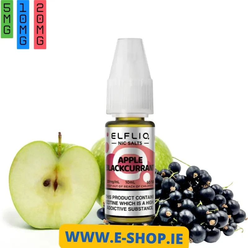 APPLE BLACKCURRANT ELFLIQ NIC SALT 4