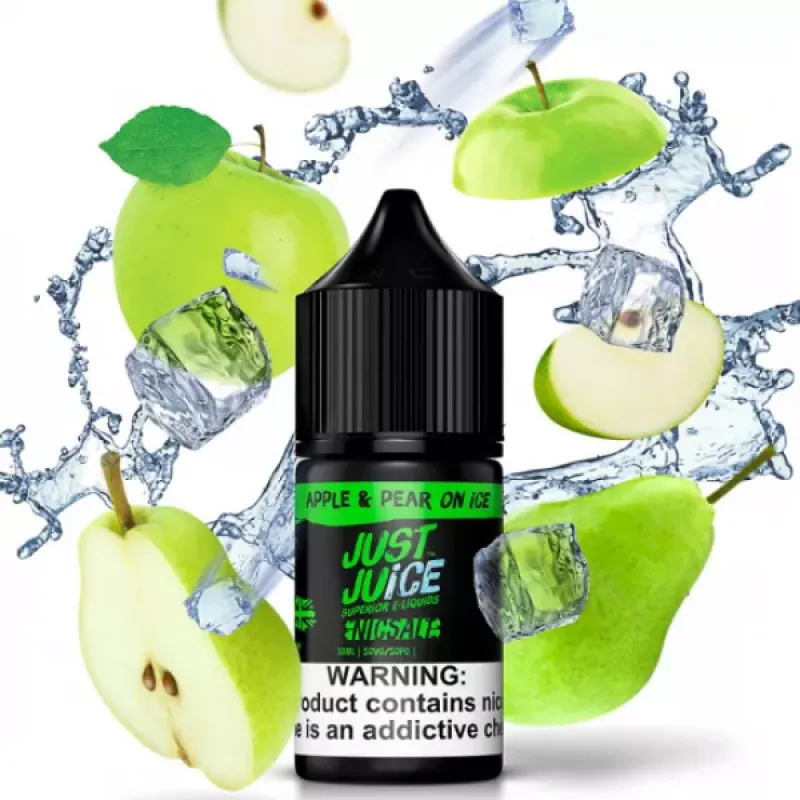 Apple and Pear on Ice Nic salt by Just juice 10 ml, 11 mg