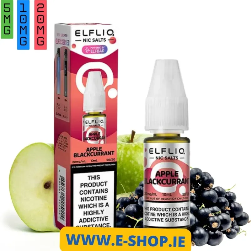 APPLE BLACKCURRANT ELFLIQ NIC SALT