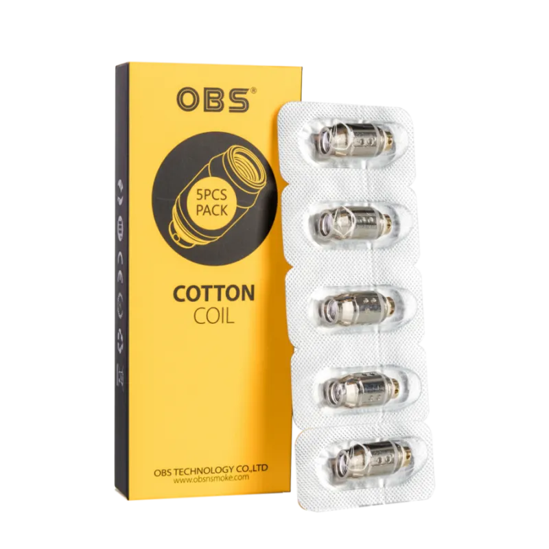 OBS Cube  S1 Mesh Cotton Coils Ireland ( for Mini Tank )