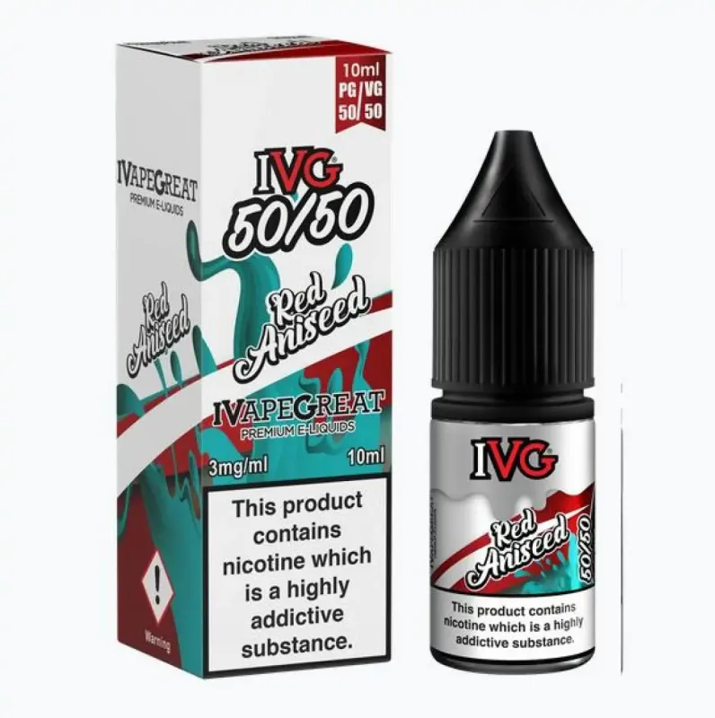 Red aniseed E-Liquid by IVG 10ml