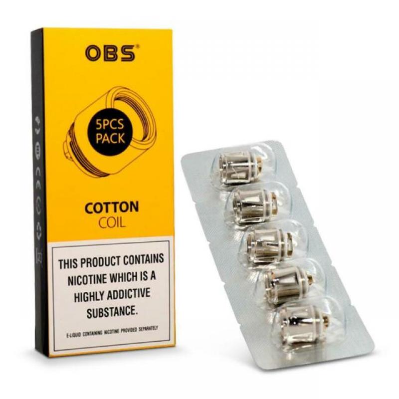 OBS Cube  S1 Mesh Cotton Coils Ireland ( for Mini Tank )
