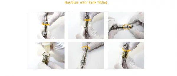 1X Aspire Nautilus mini + 5 BVC Nautilus replacement coils